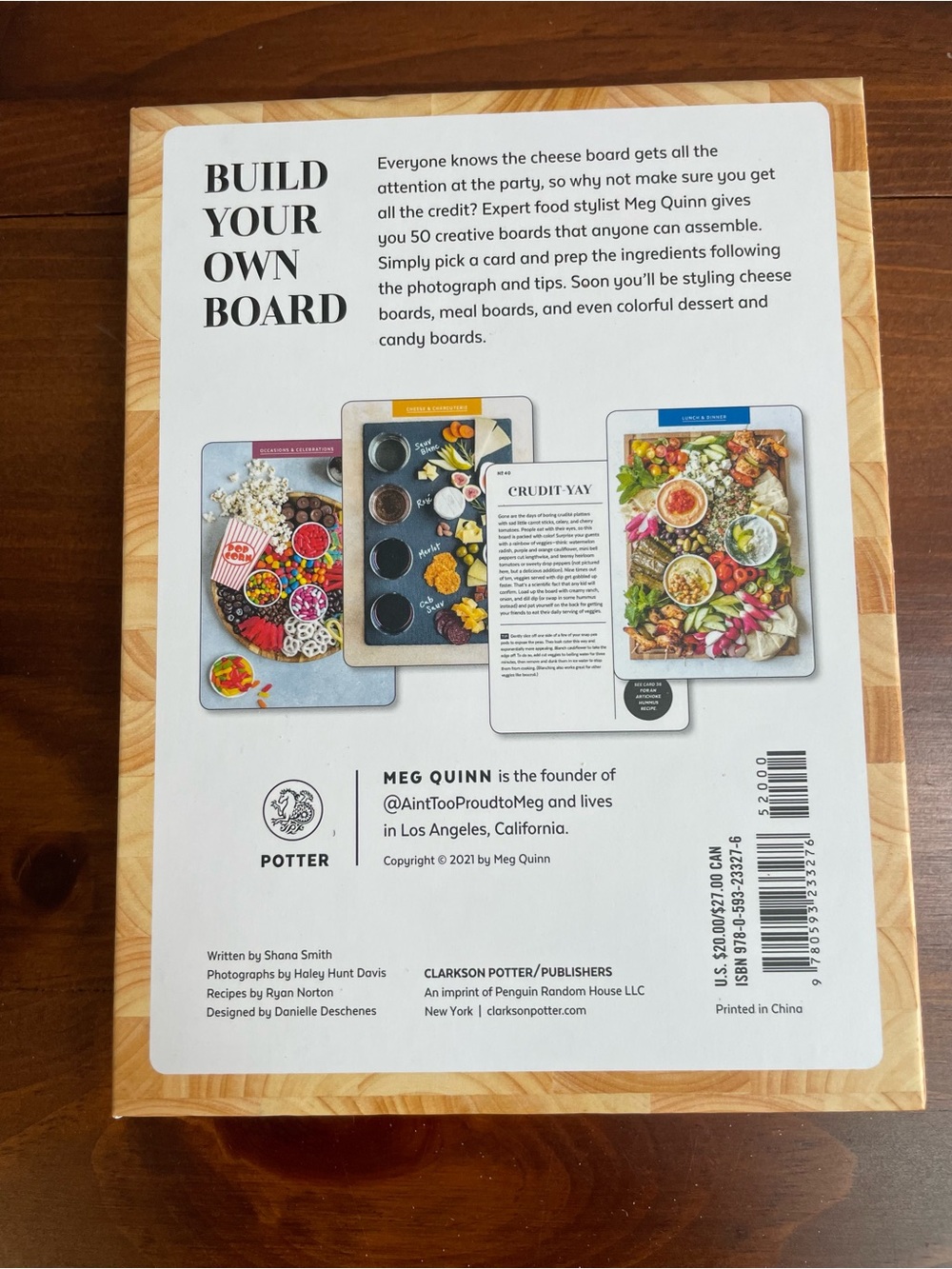 Meg Quinn Cheese Board Deck — Multicolor Food Styling Cards - Picture 2 of 2